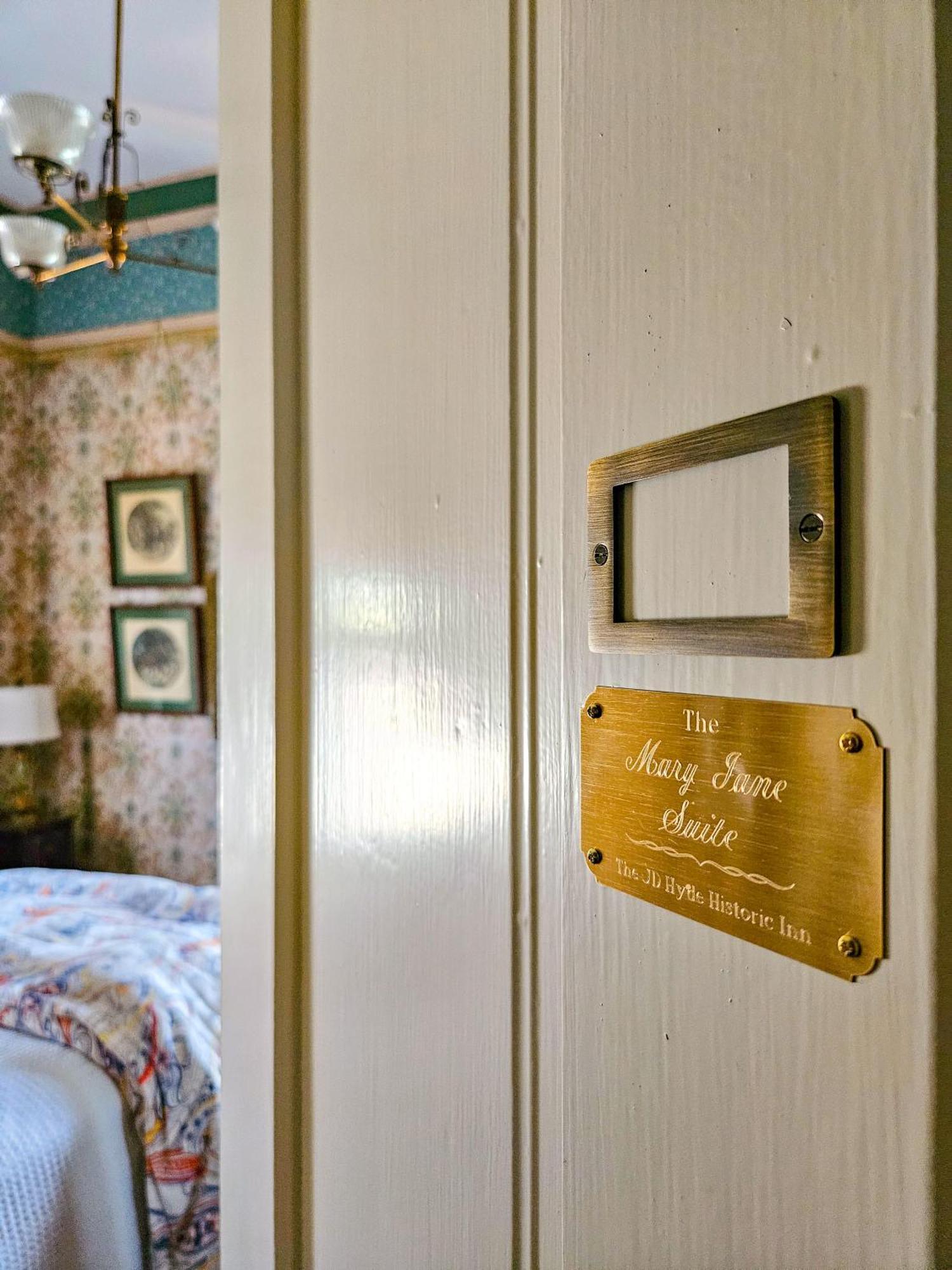 The Jd Hyde Historic Inn Visalia Exterior foto